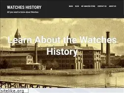 Sites similar to watcheshistory.com