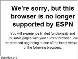 Sites similar to watchespn.com