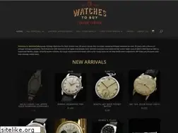 Sites similar to watchestobuy.com