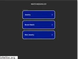 Sites similar to watchesun.co