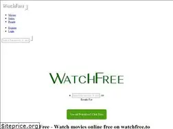 Sites similar to watchfree.website