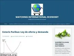 Sites similar to watchinginternationaleconomy.wordpress.com