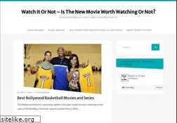 Sites similar to watchitornot.com