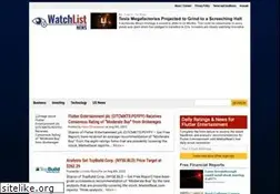 Sites similar to watchlistnews.com