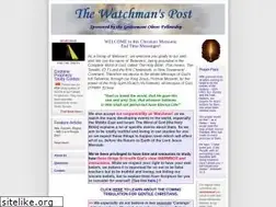 Sites similar to watchmanspost.com