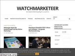 Sites similar to watchmarketeer.de