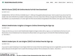 Sites similar to watchmovieshd.online