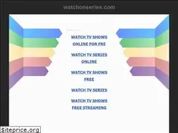 Sites similar to watchonseries.com