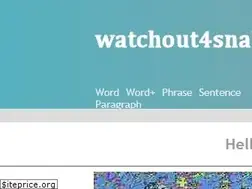 Sites similar to watchout4snakes.com