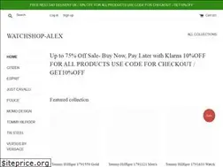 Sites similar to watchshop-alex.co.uk