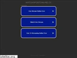 Sites similar to watchsportonline.cc