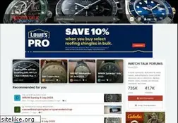 Sites similar to watchtalkforums.info