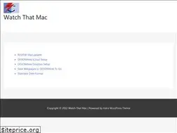 Sites similar to watchthatmac.com