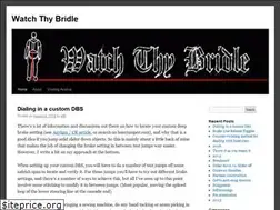 Sites similar to watchthybridle.com