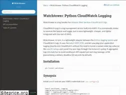 Sites similar to watchtower.readthedocs.io