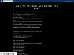 Sites similar to watchtvandmoviesforfree.blogspot.com