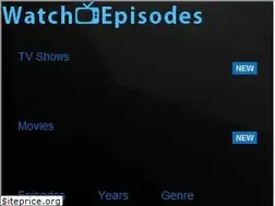 Sites similar to watchtvepisodes.me