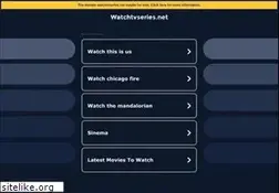 Sites similar to watchtvseries.net
