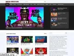 Sites similar to watchwrestling.show