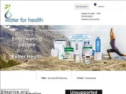 Sites similar to water-for-health.co.uk