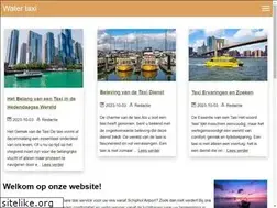 Sites similar to water-taxi.nl