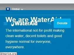 Sites similar to wateraid.org