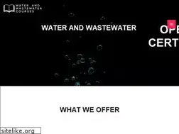Sites similar to waterandwastewatercourses.com