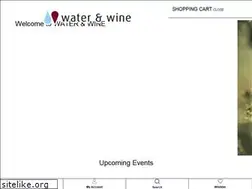 Sites similar to waterandwine.net