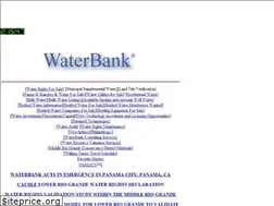 Sites similar to waterbank.com