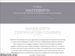 Sites similar to waterbirth.org