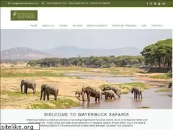 Sites similar to waterbucksafaris.com