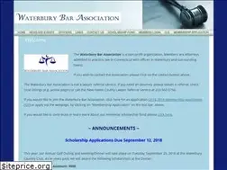 Sites similar to waterburybar.org