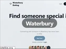 Sites similar to waterburydating.com