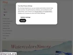 Sites similar to watercolorsnmore.etsy.com