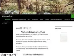 Sites similar to watercresspress.com