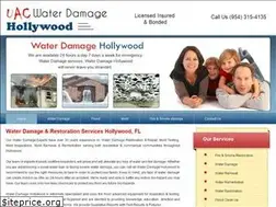 Sites similar to waterdamagehollywood.org
