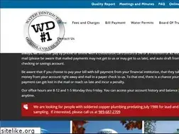 Sites similar to waterdistrictone.org