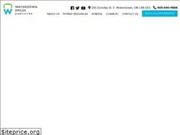 Sites similar to waterdownsmilesdentistry.com
