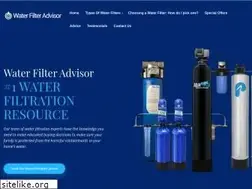Sites similar to waterfilteradvisor.com