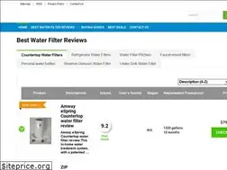 Sites similar to waterfilterrating.com