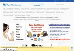 Sites similar to waterfilterstore.com
