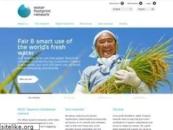 Sites similar to waterfootprint.org