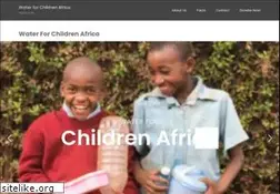 Sites similar to waterforchildrenafrica.org