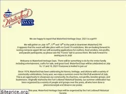 Sites similar to waterforddays.com