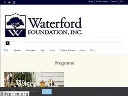 Sites similar to waterfordfoundation.org