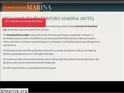 Sites similar to waterfordmarinahotel.com