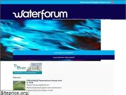 Sites similar to waterforum.net