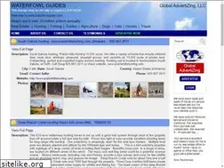 Sites similar to waterfowlguide.com