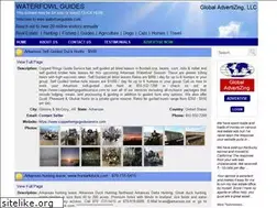 Sites similar to waterfowlguides.com