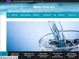 Sites similar to waterfromair.shop